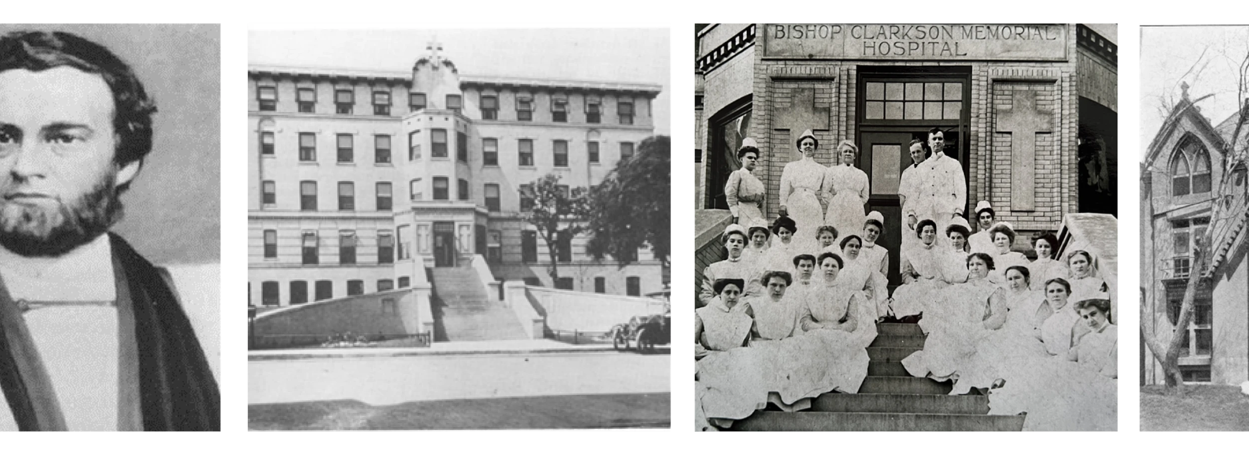 Historical photos from the Clarkson Institute archives